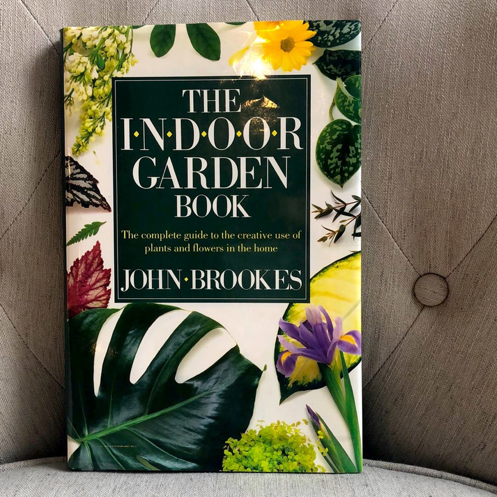 The Indoor Garden Book - beautiful like new condition!!! Vintage